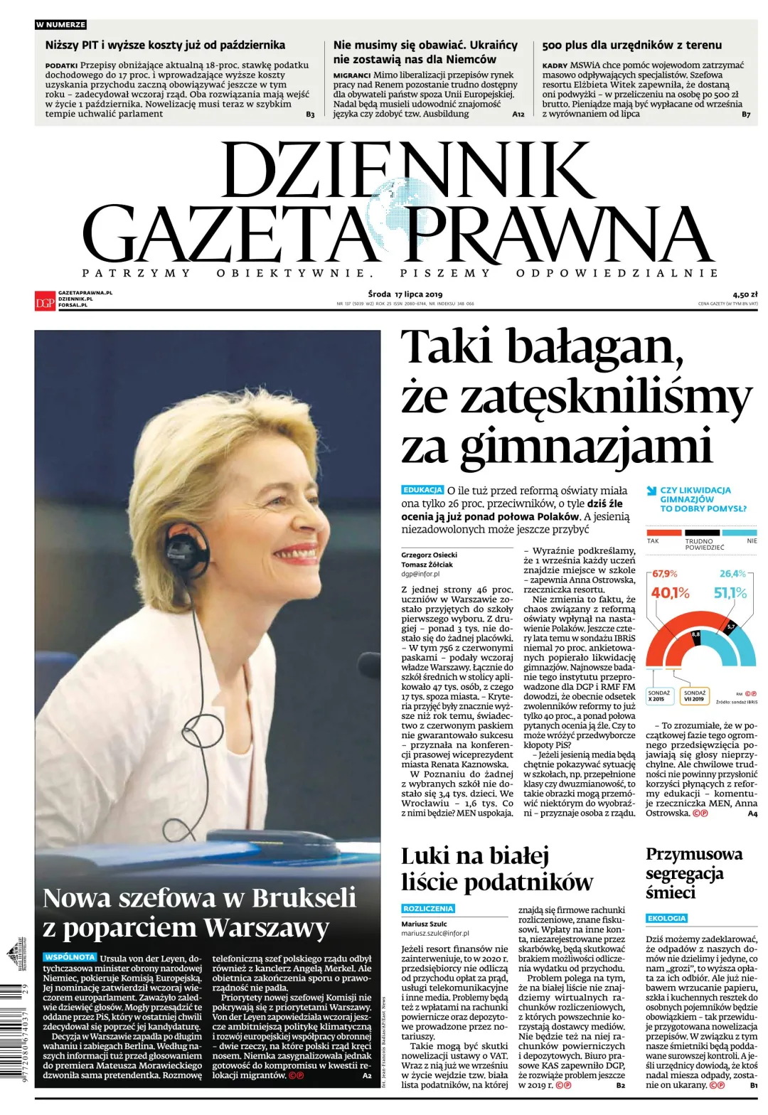 PIERWSZA STRONA DGP