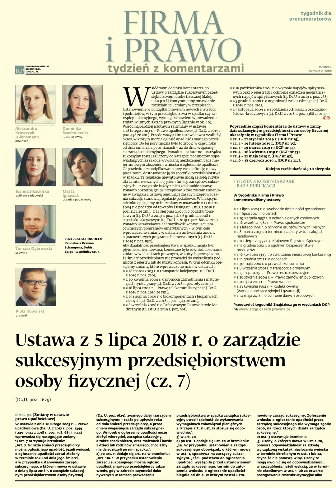 FIRMA I PRAWO