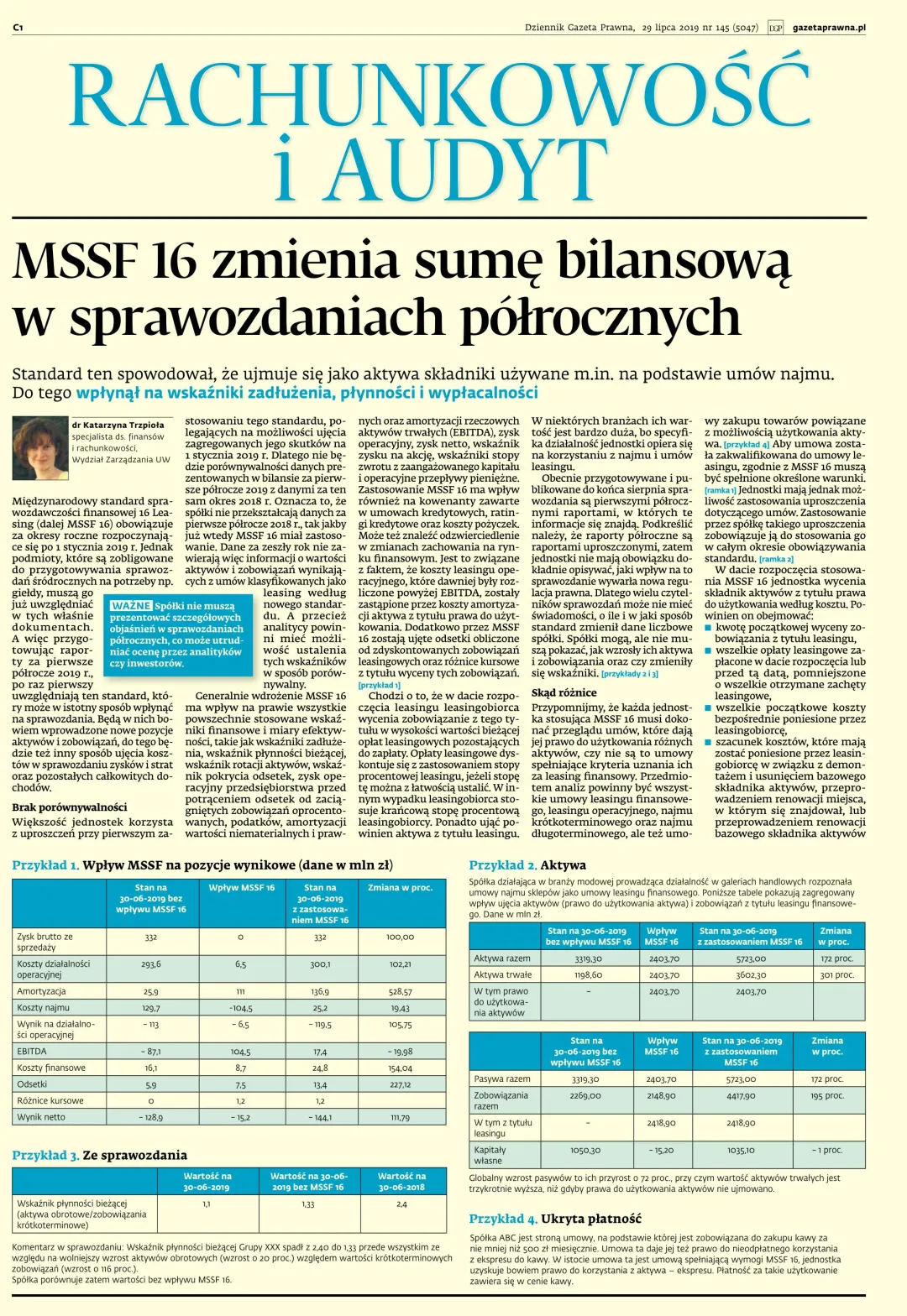 RACHUNKOWOŚĆ I AUDYT