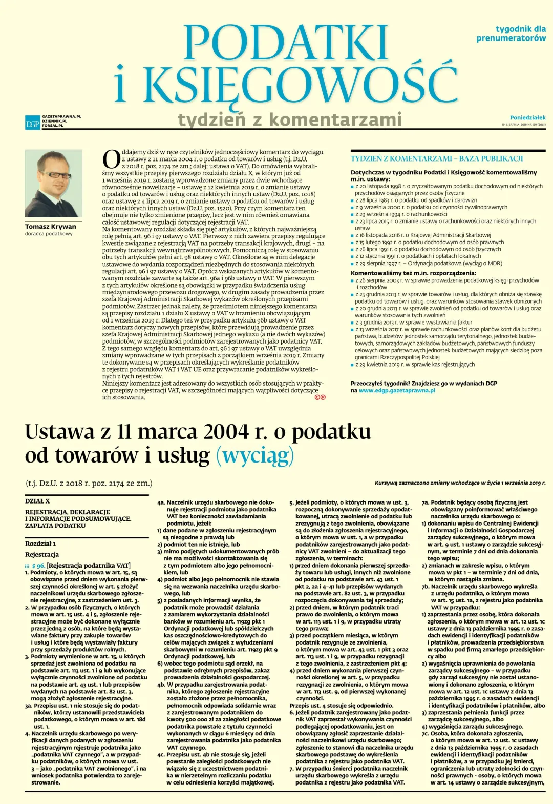 PODATKI I KSIĘGOWOŚĆ