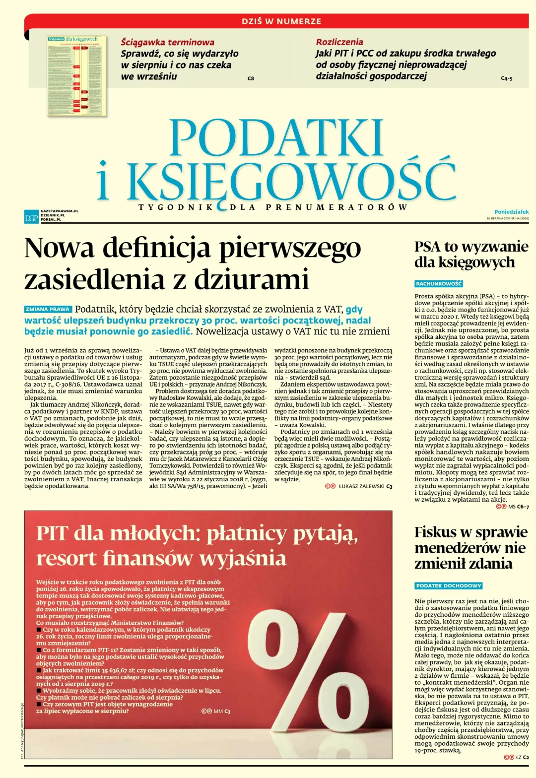 PODATKI I KSIĘGOWOŚĆ