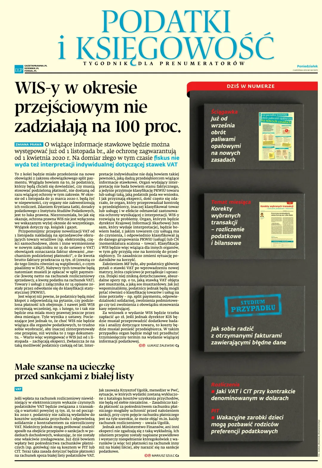 PODATKI I KSIĘGOWOŚĆ