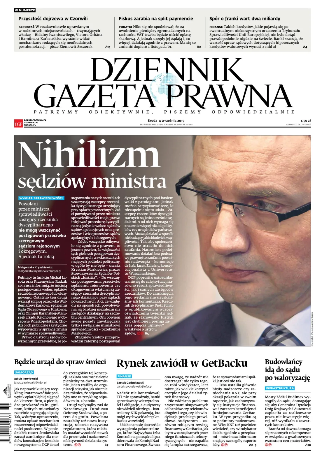 PIERWSZA STRONA DGP