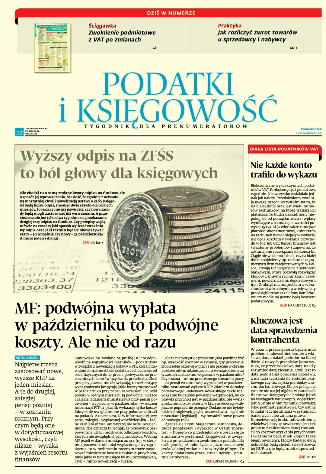 PODATKI I KSIĘGOWOŚĆ