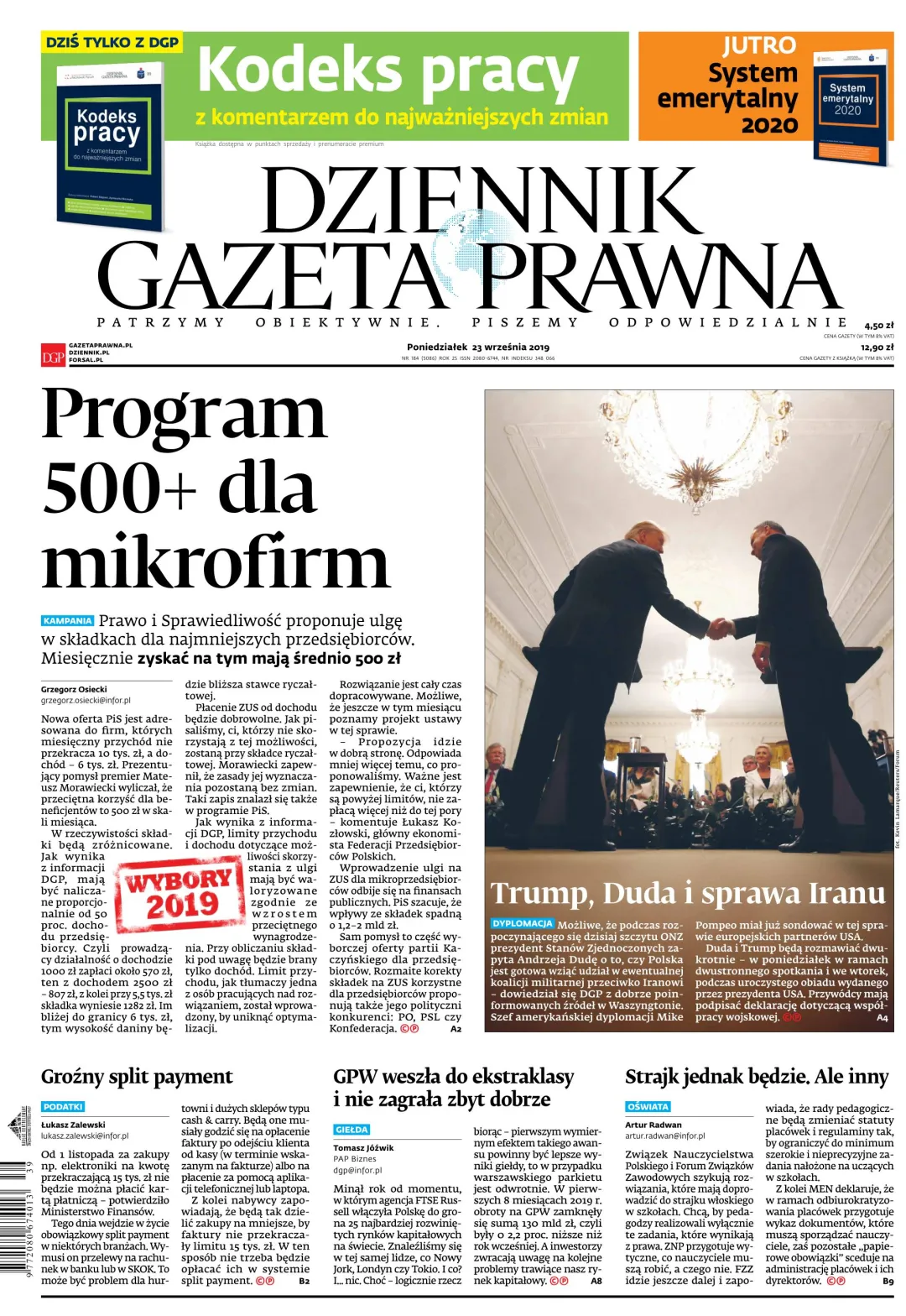 PIERWSZA STRONA DGP