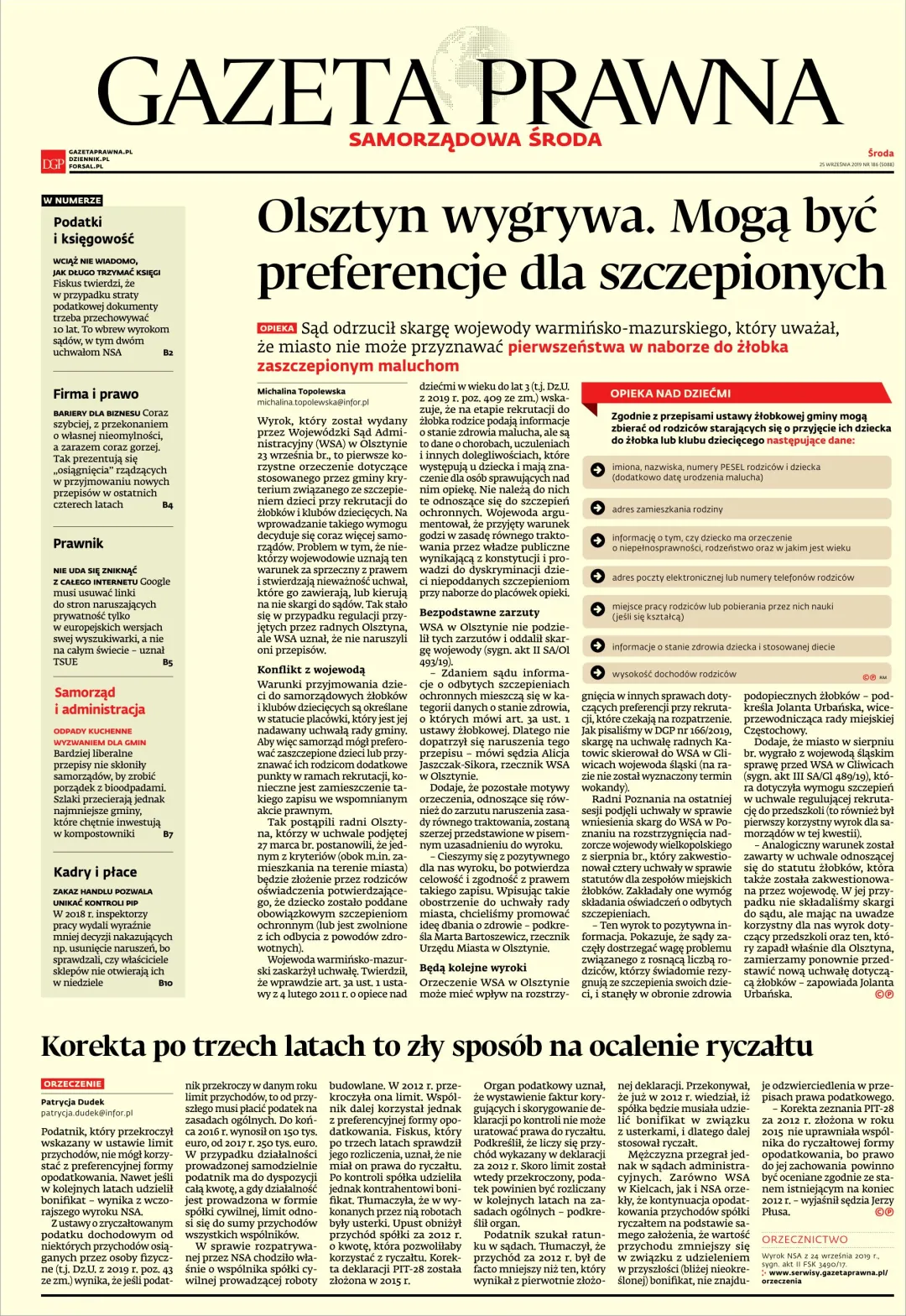 PIERWSZA STRONA GP