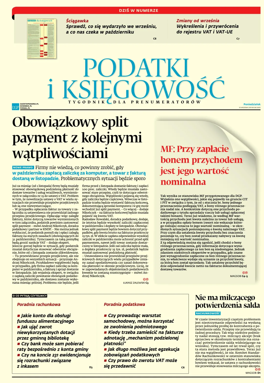 PODATKI I KSIĘGOWOŚĆ