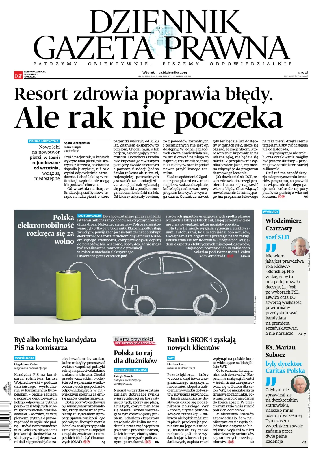 PIERWSZA STRONA DGP
