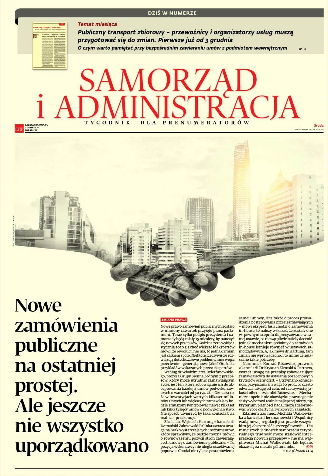 SAMORZĄD I ADMINISTRACJA