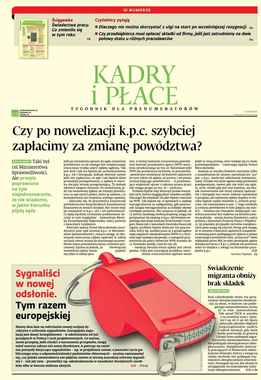 KADRY I PŁACE