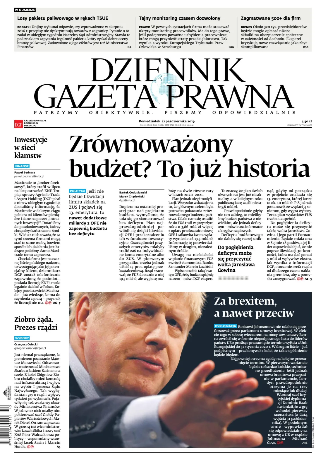 PIERWSZA STRONA DGP