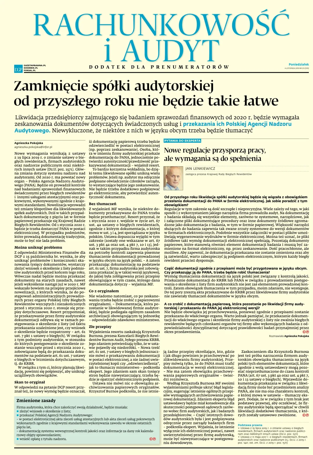 RACHUNKOWOŚĆ I AUDYT