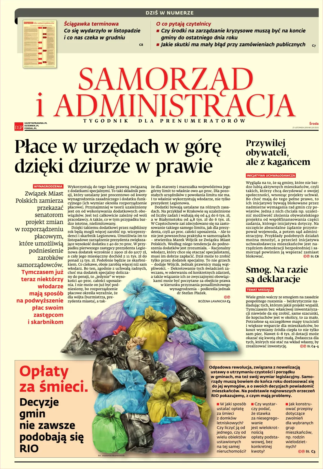SAMORZĄD I ADMINISTRACJA