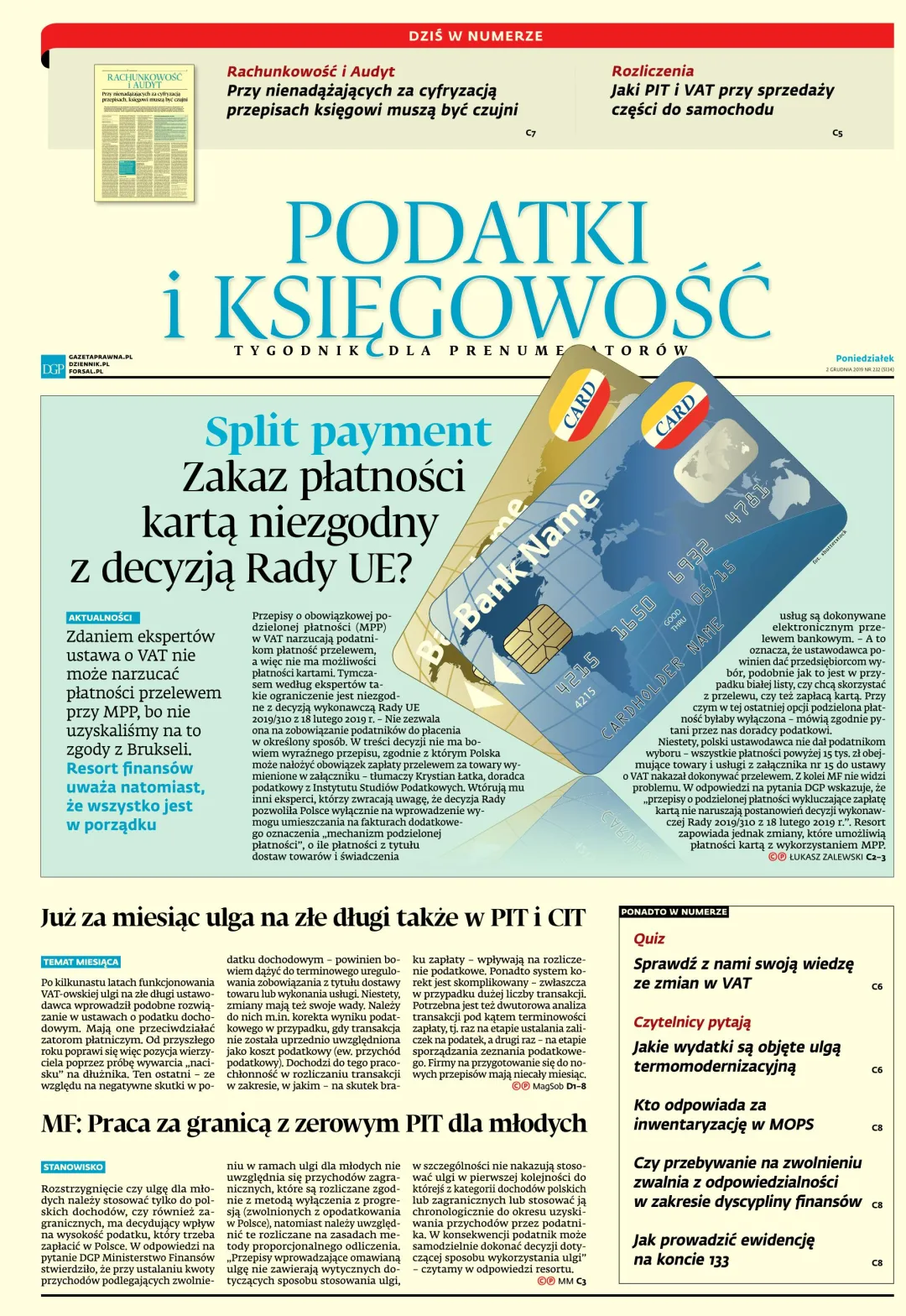 PODATKI I KSIĘGOWOŚĆ