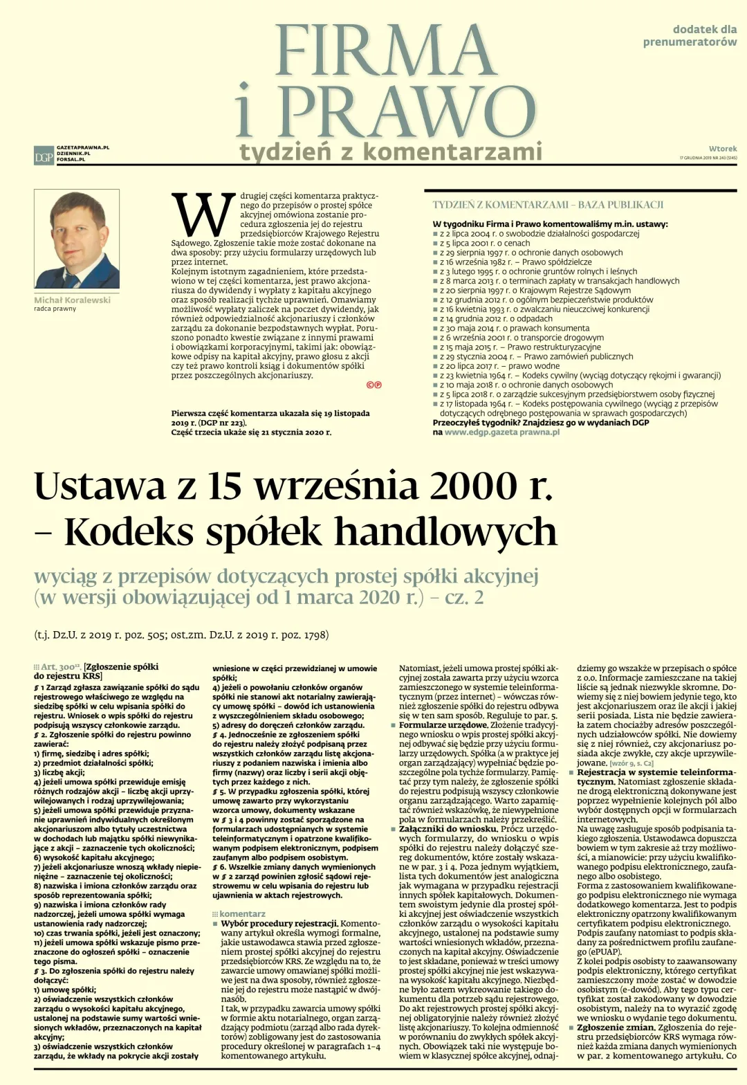 FIRMA I PRAWO