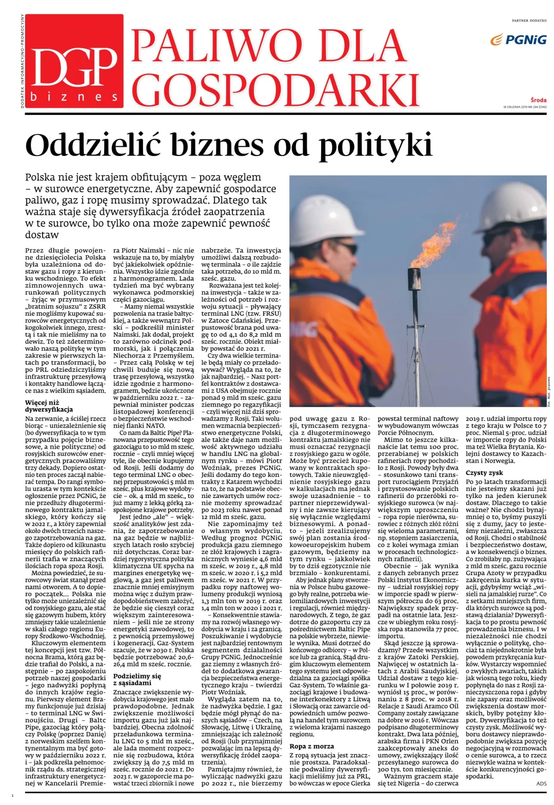 PALIWO DLA GOSPODARKI