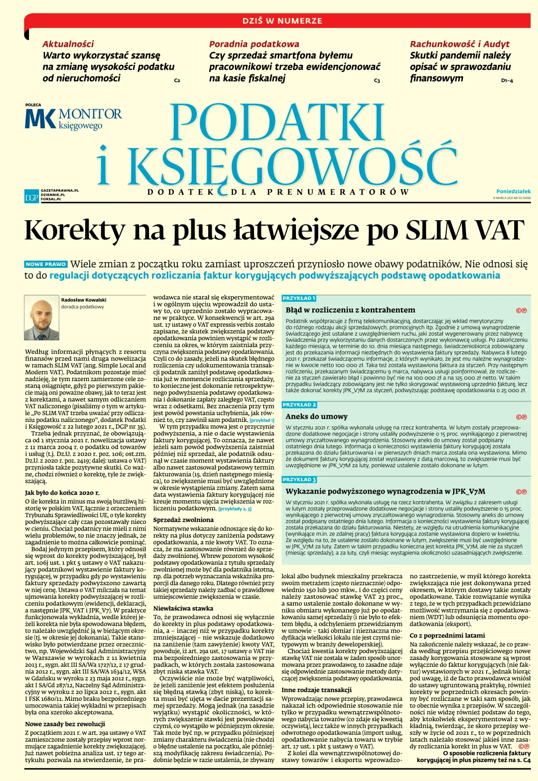 PODATKI I KSIĘGOWOŚĆ