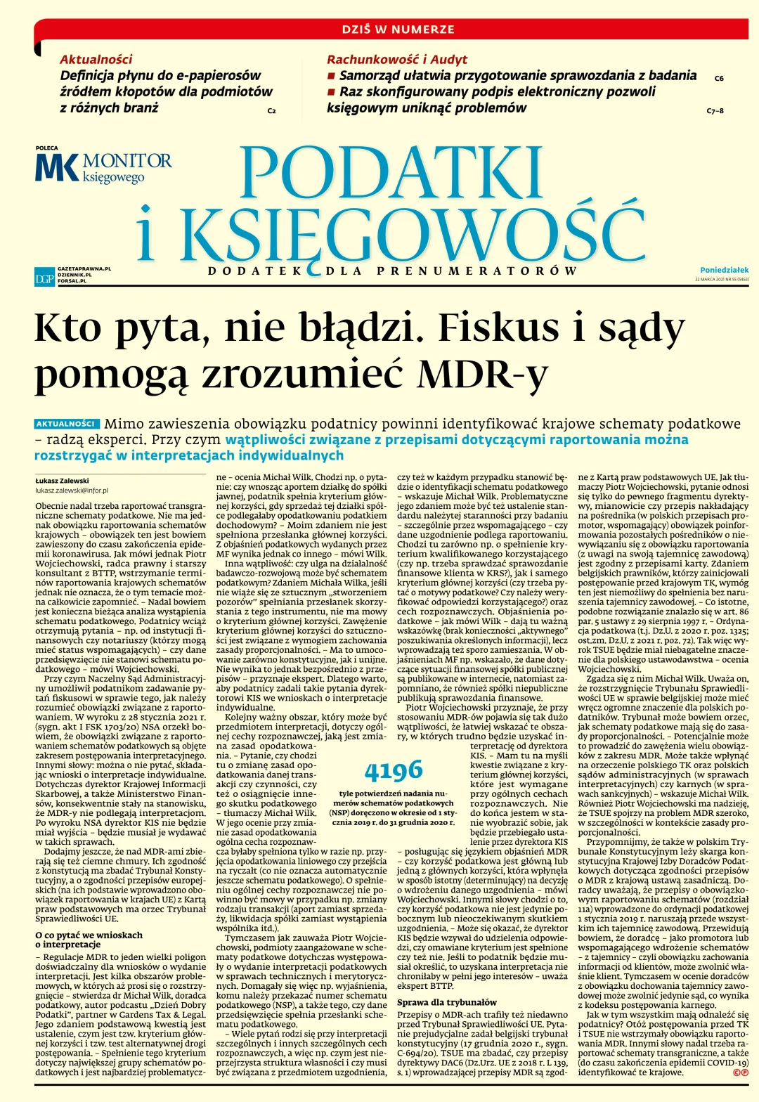 PODATKI I KSIĘGOWOŚĆ