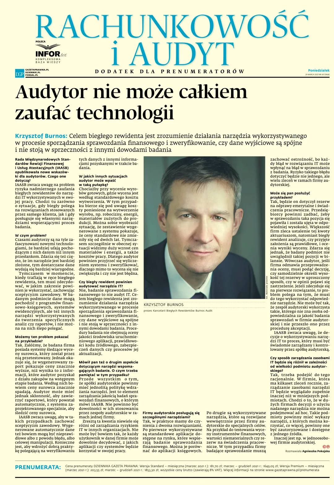 RACHUNKOWOŚĆ I AUDYT