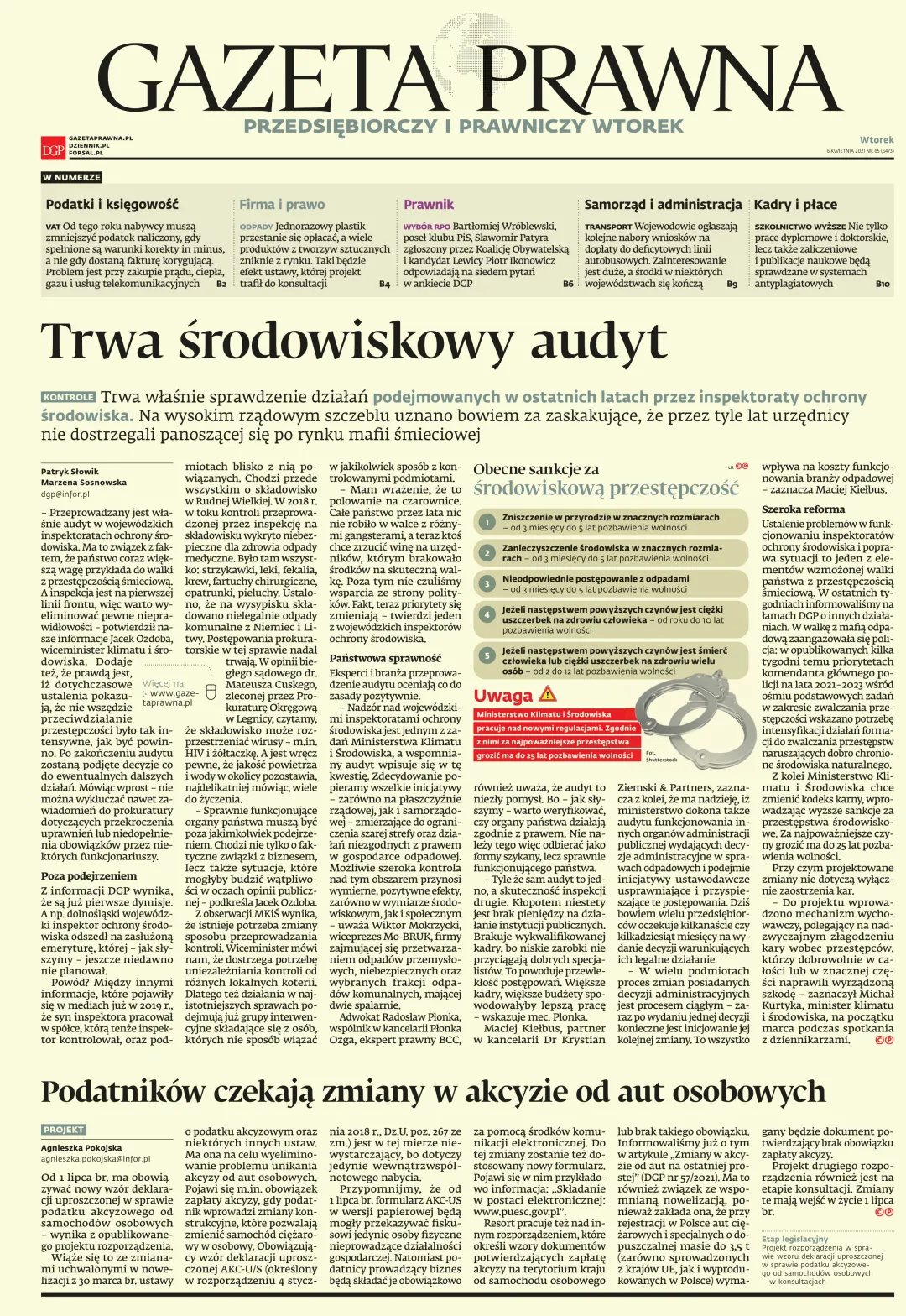 PIERWSZA STRONA GP