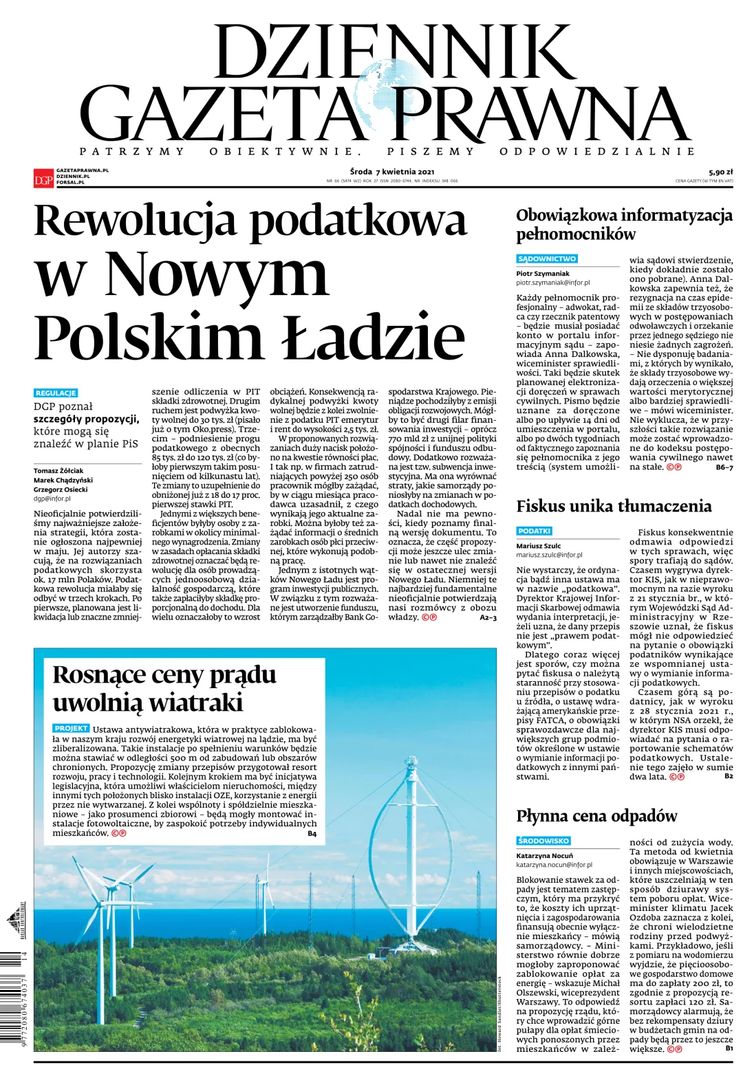 PIERWSZA STRONA DGP