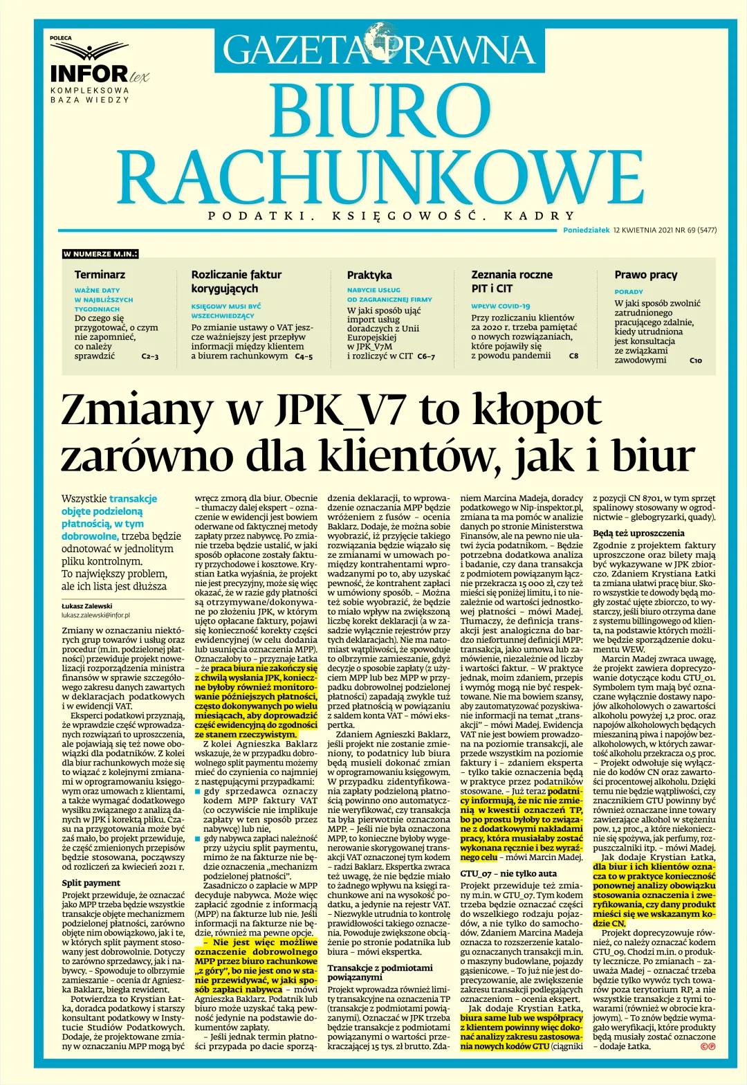 BIURO RACHUNKOWE