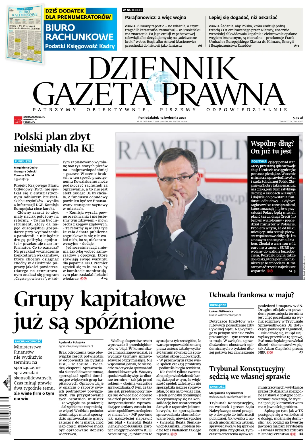 PIERWSZA STRONA DGP