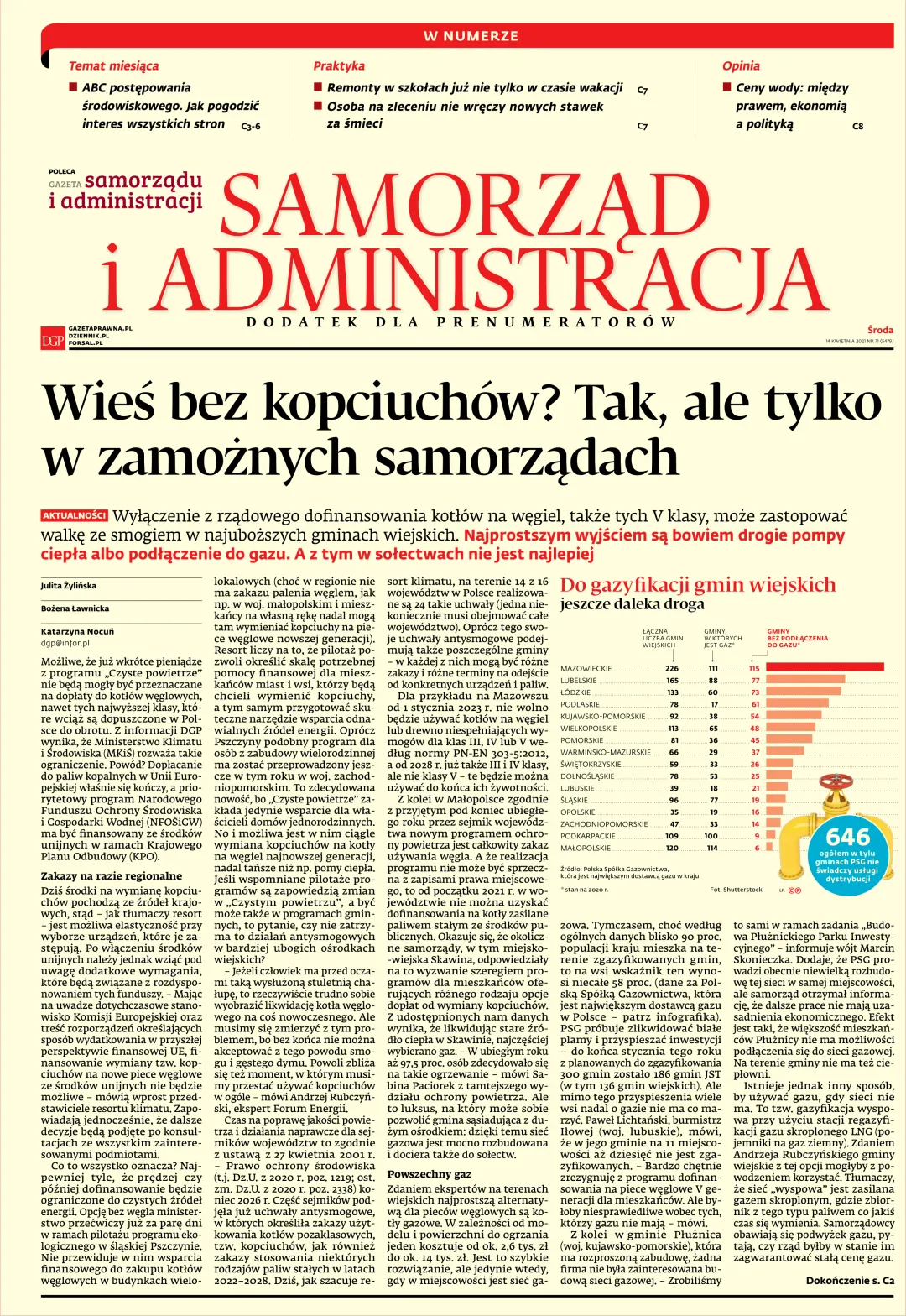 SAMORZĄD I ADMINISTRACJA