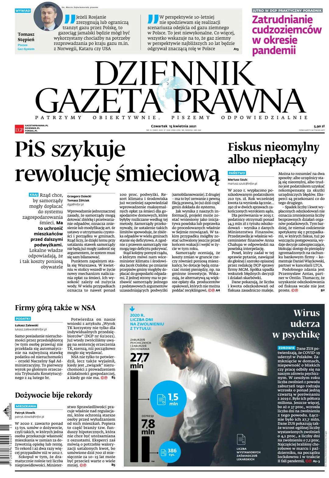 PIERWSZA STRONA DGP
