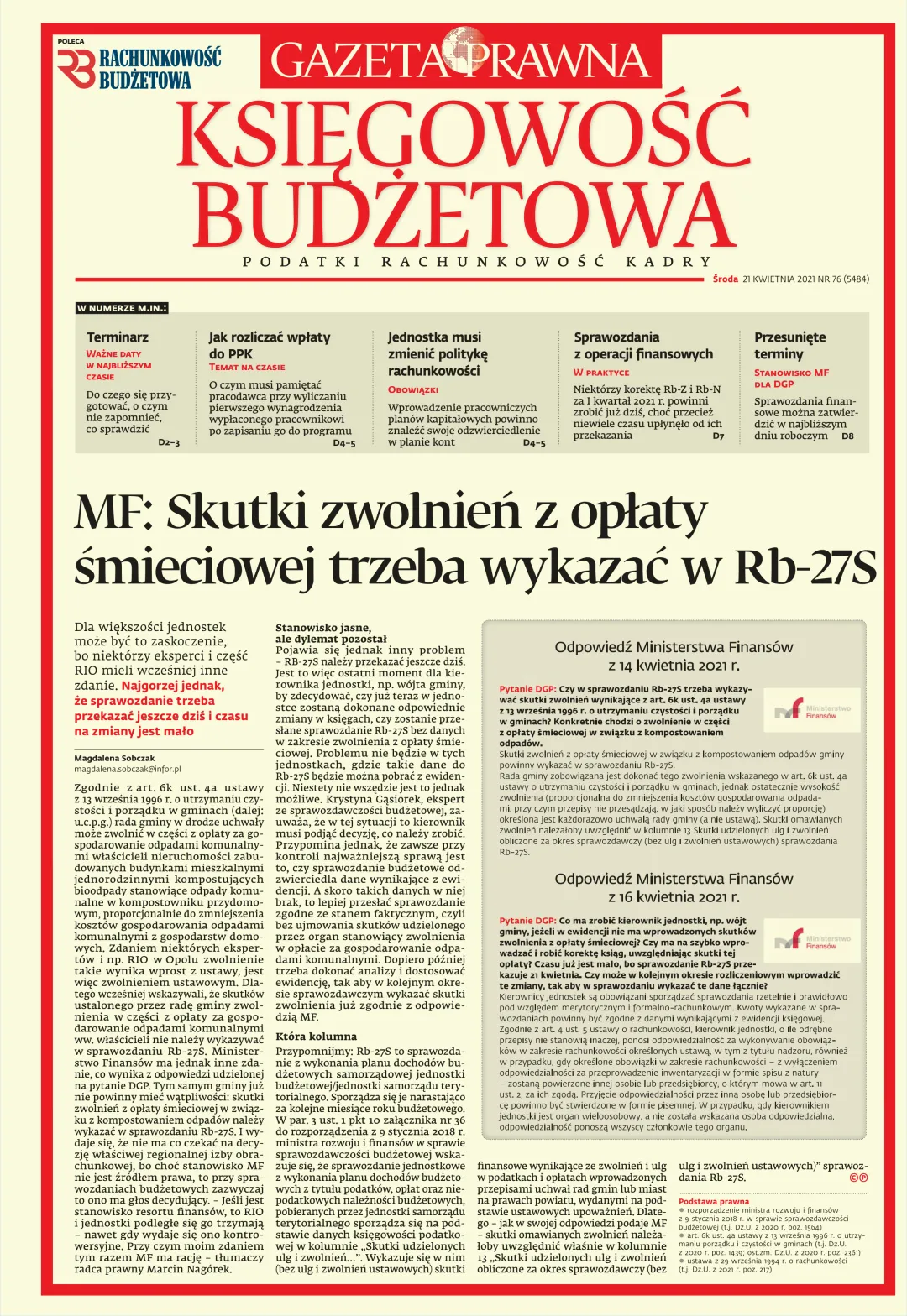KSIĘGOWOŚĆ BUDŻETOWA