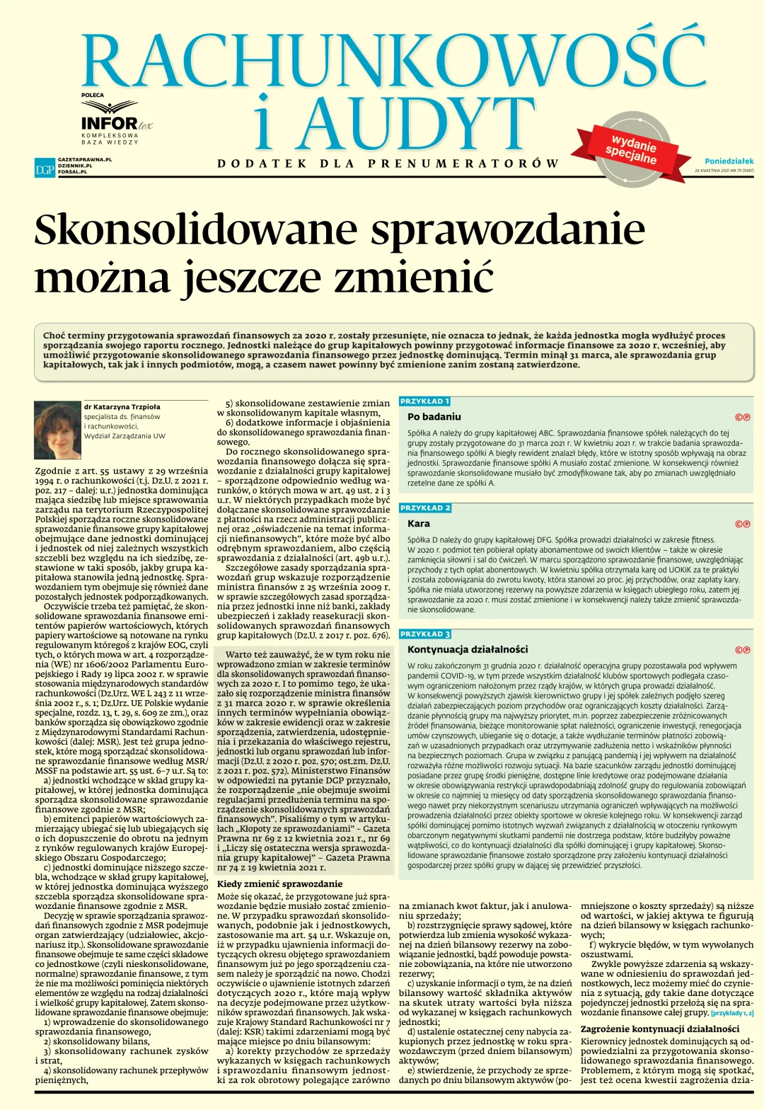 RACHUNKOWOŚĆ I AUDYT