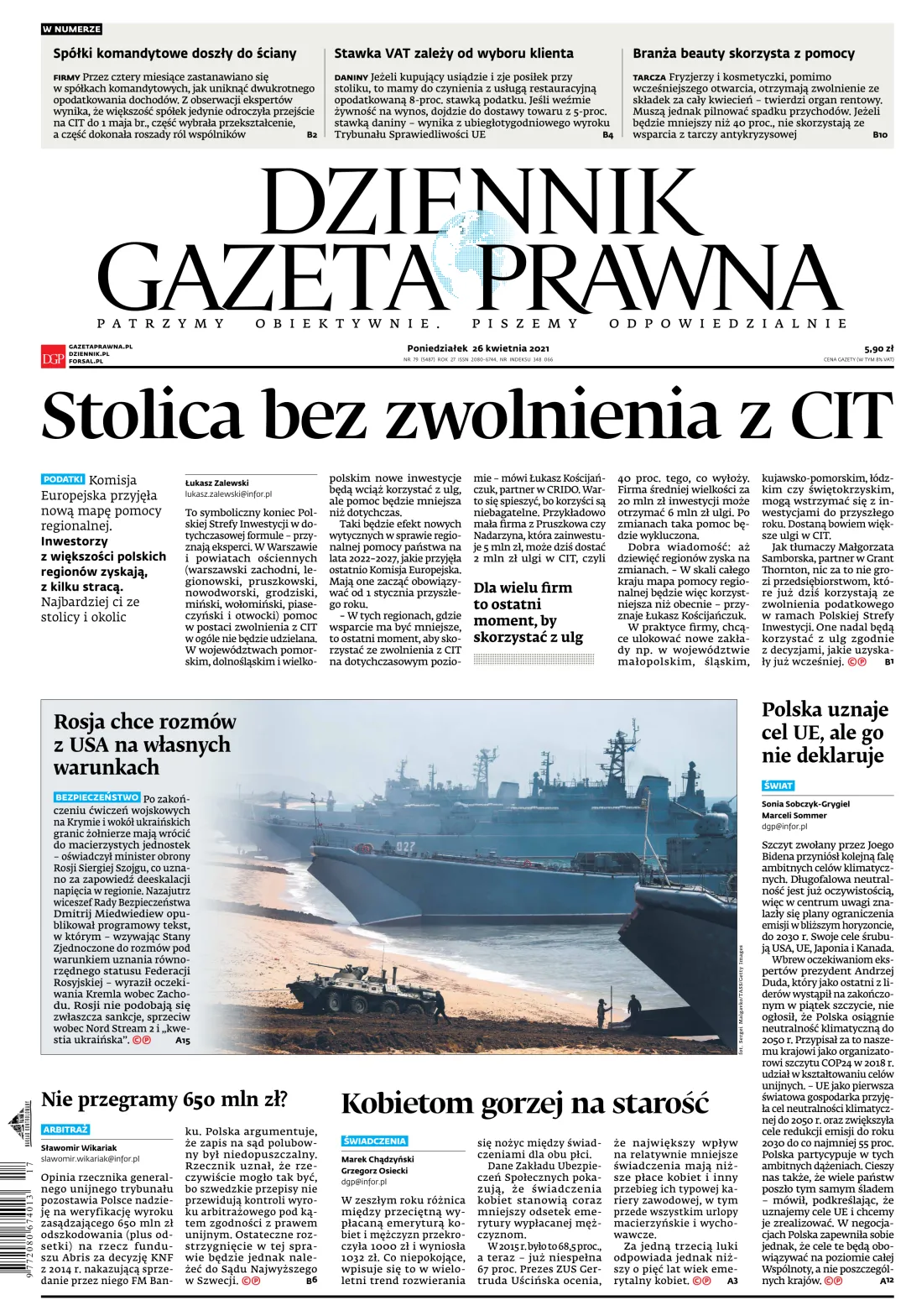 PIERWSZA STRONA DGP