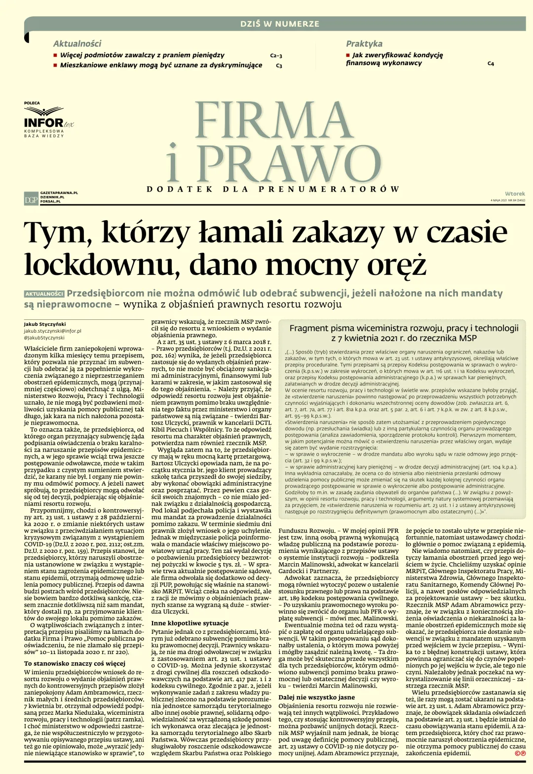 FIRMA I PRAWO