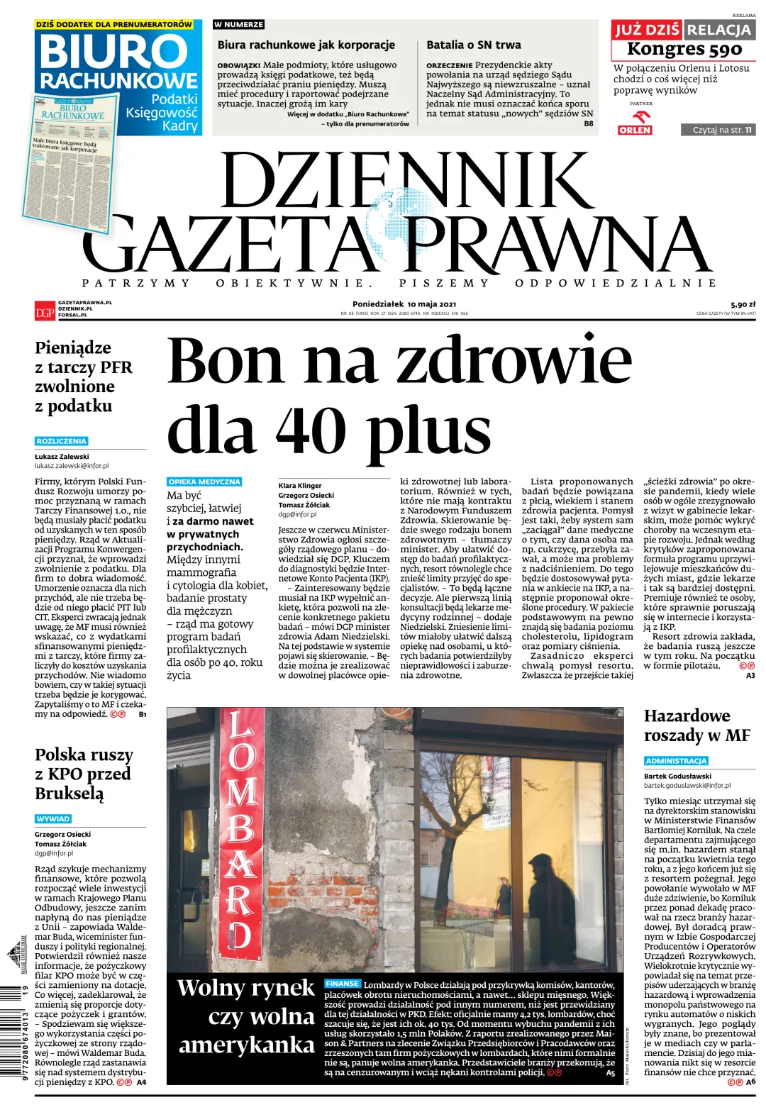 PIERWSZA STRONA DGP