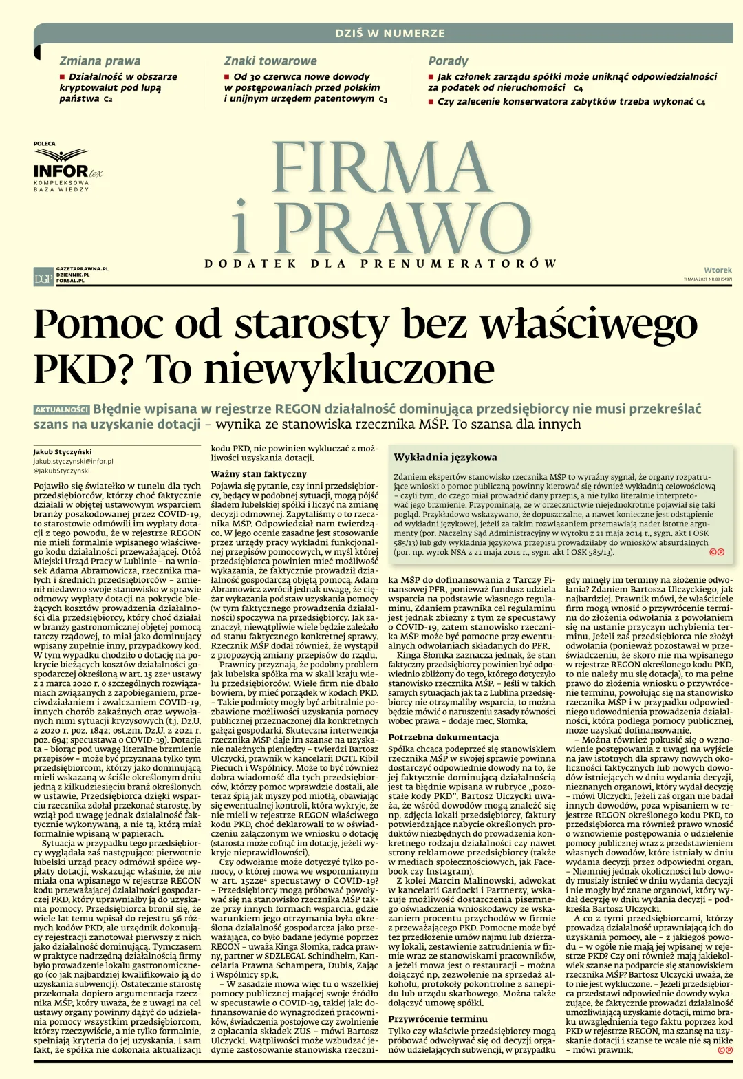 FIRMA I PRAWO