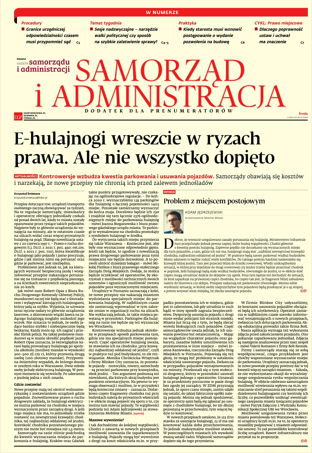 SAMORZĄD I ADMINISTRACJA