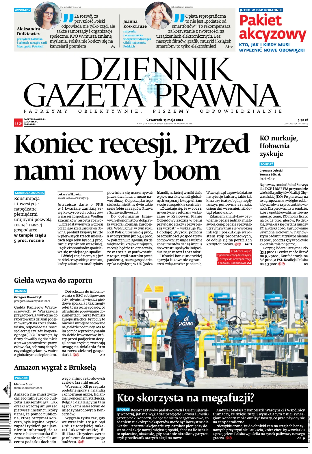 PIERWSZA STRONA DGP