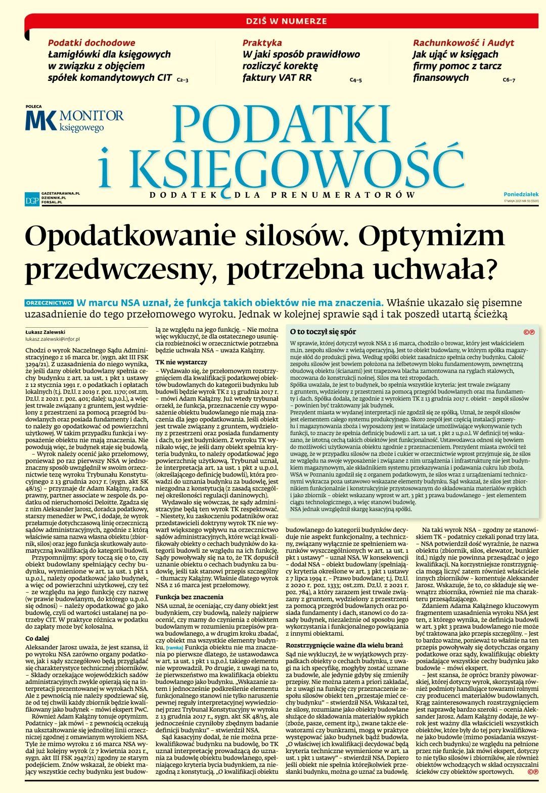 PODATKI I KSIĘGOWOŚĆ