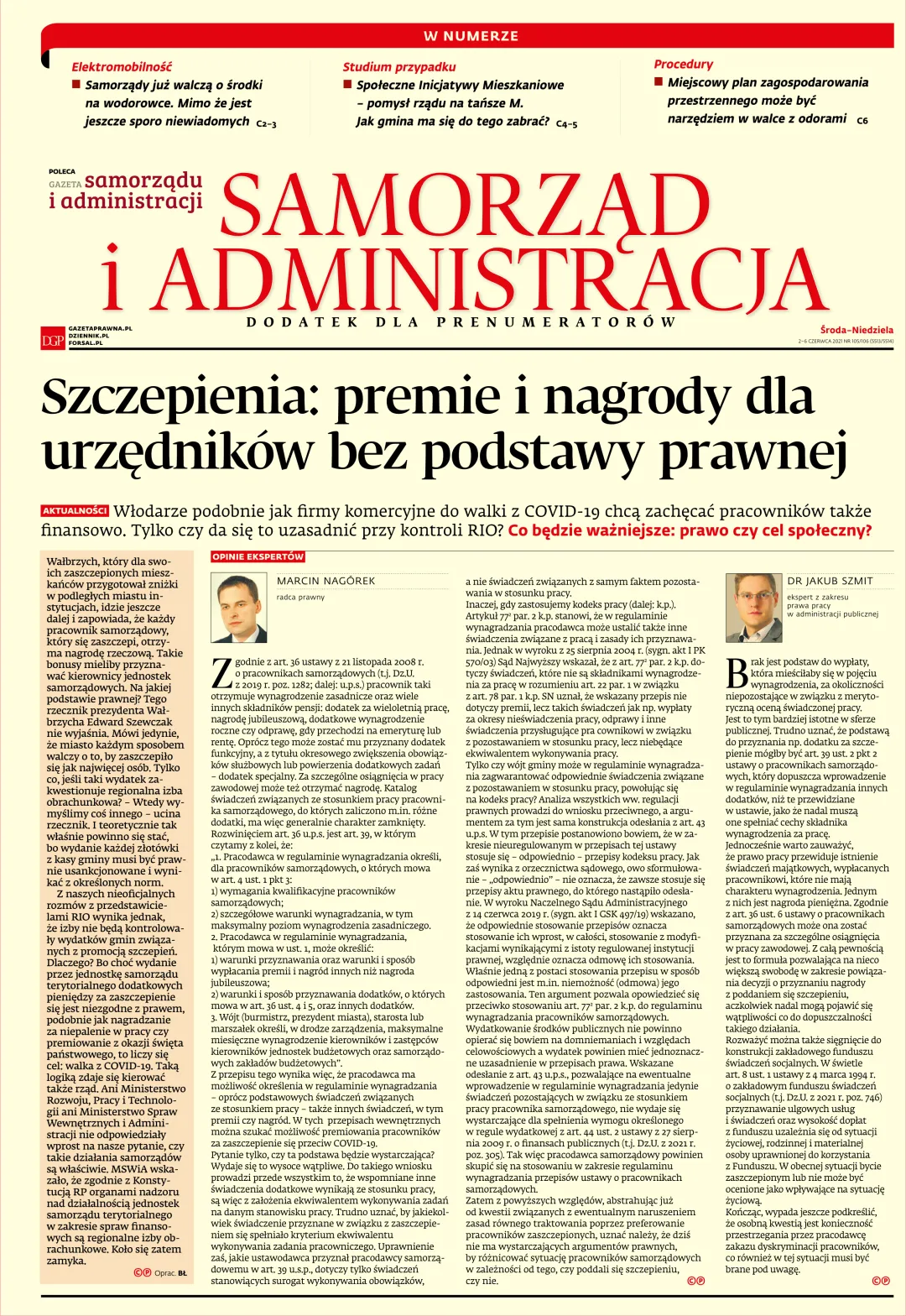 SAMORZĄD I ADMINISTRACJA