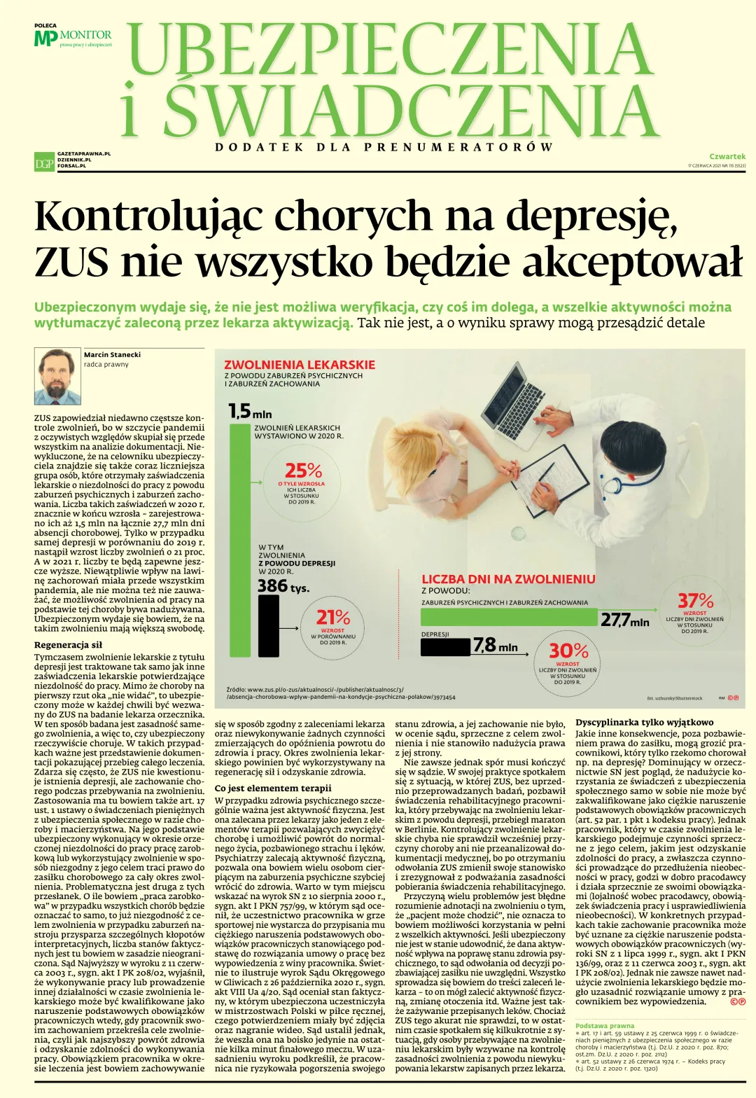 UBEZPIECZENIA I ŚWIADCZENIA