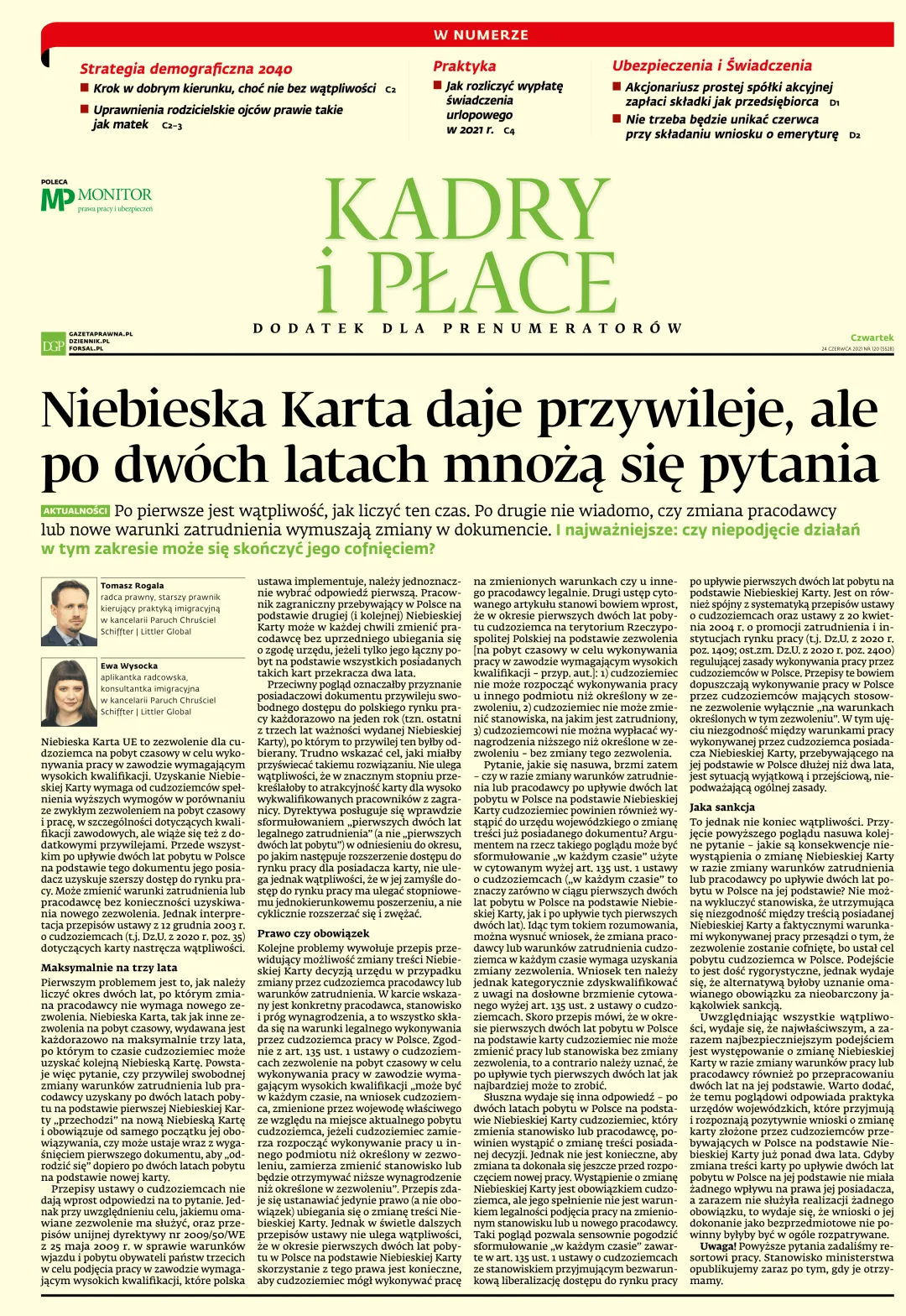 KADRY I PŁACE