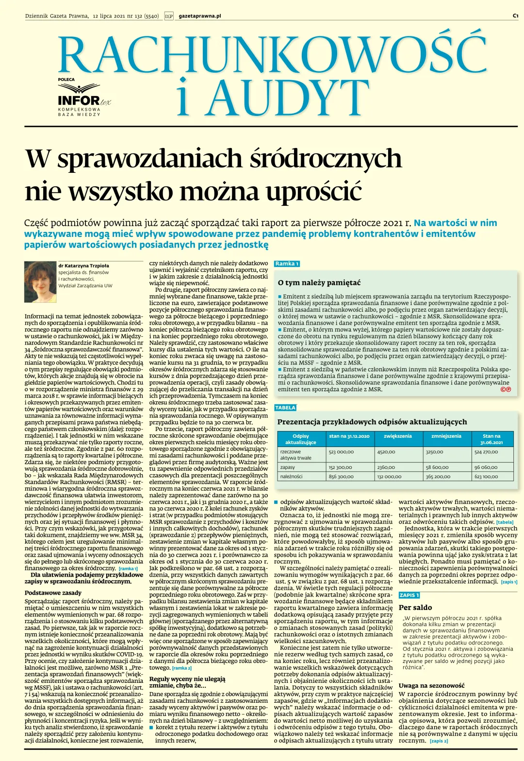 RACHUNKOWOŚĆ I AUDYT