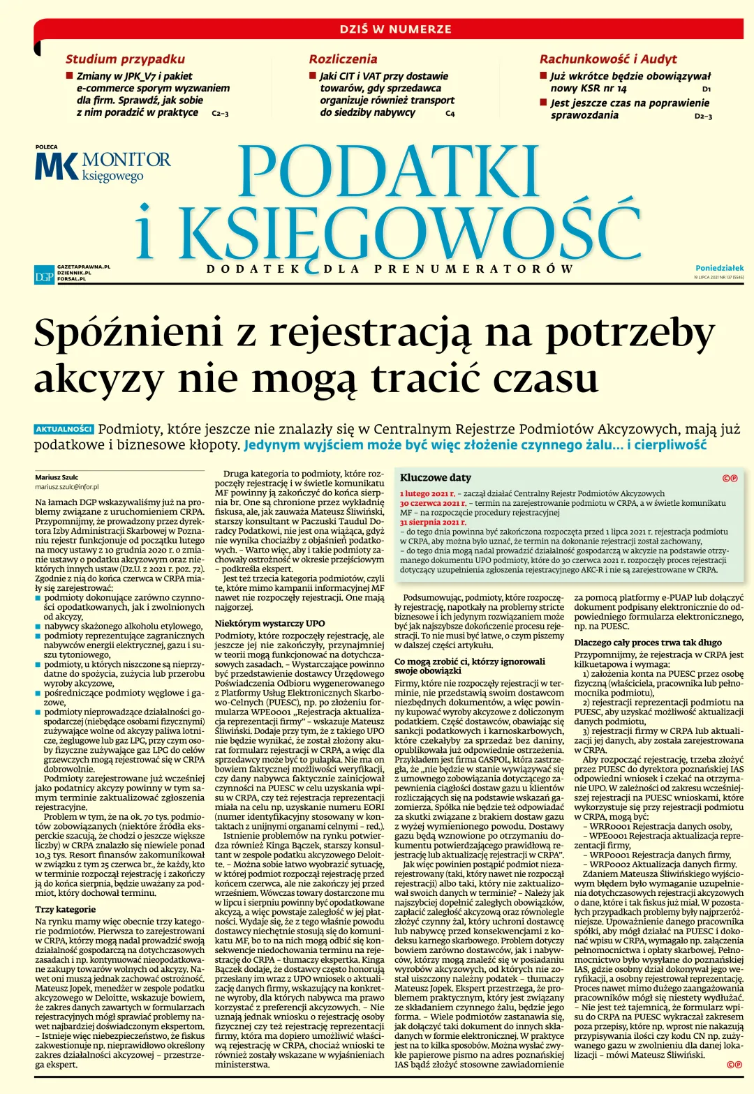 PODATKI I KSIĘGOWOŚĆ