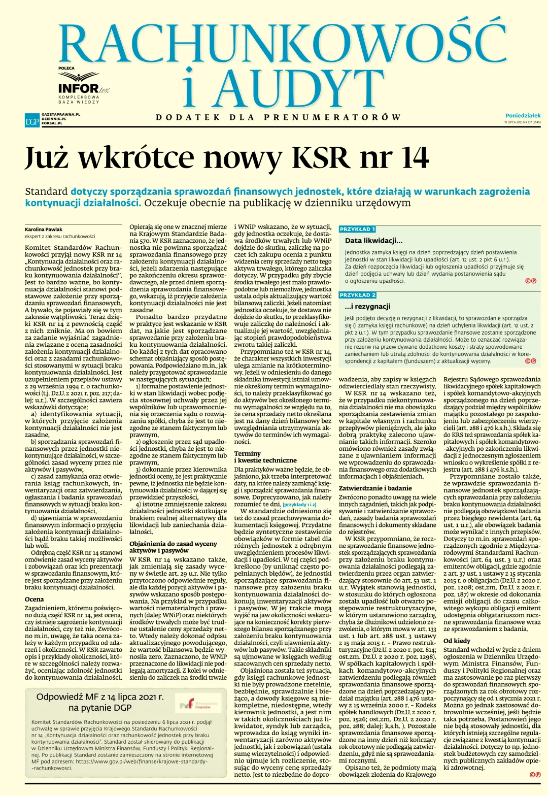 RACHUNKOWOŚĆ I AUDYT