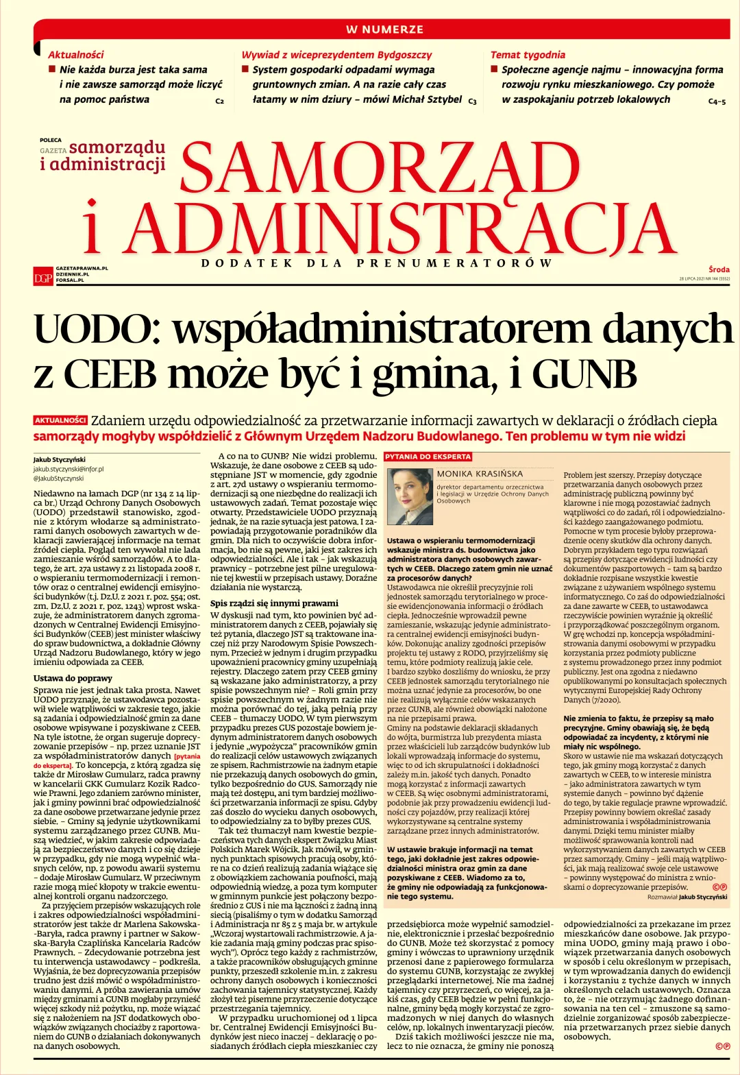 SAMORZĄD I ADMINISTRACJA