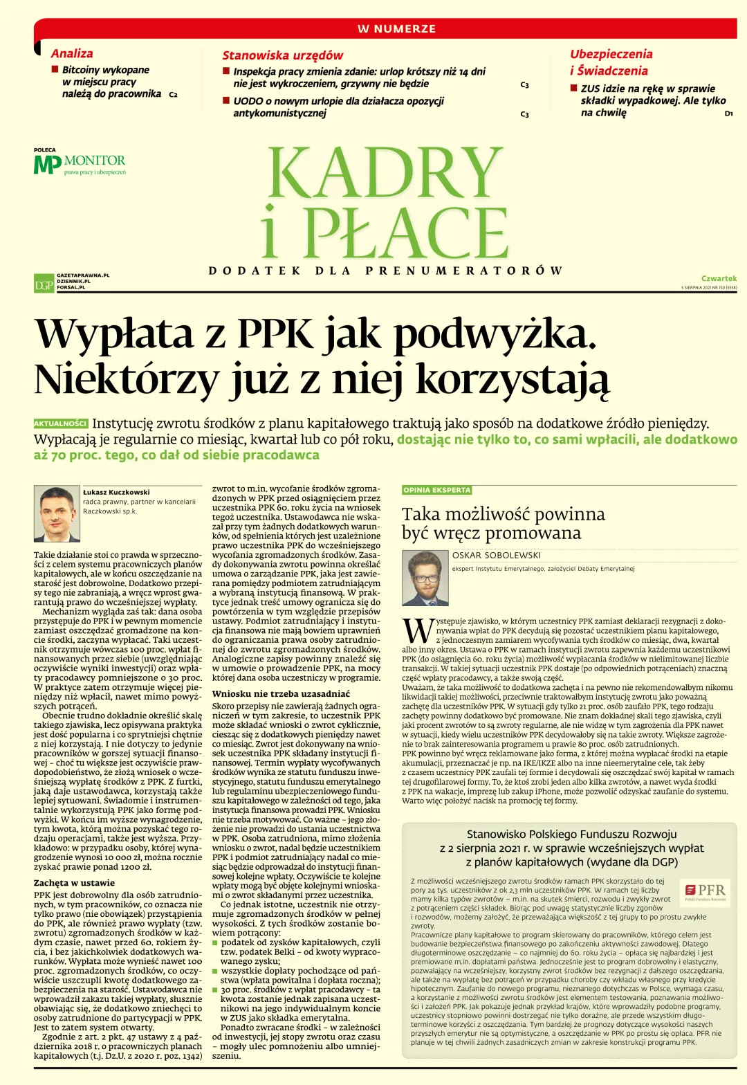 KADRY I PŁACE