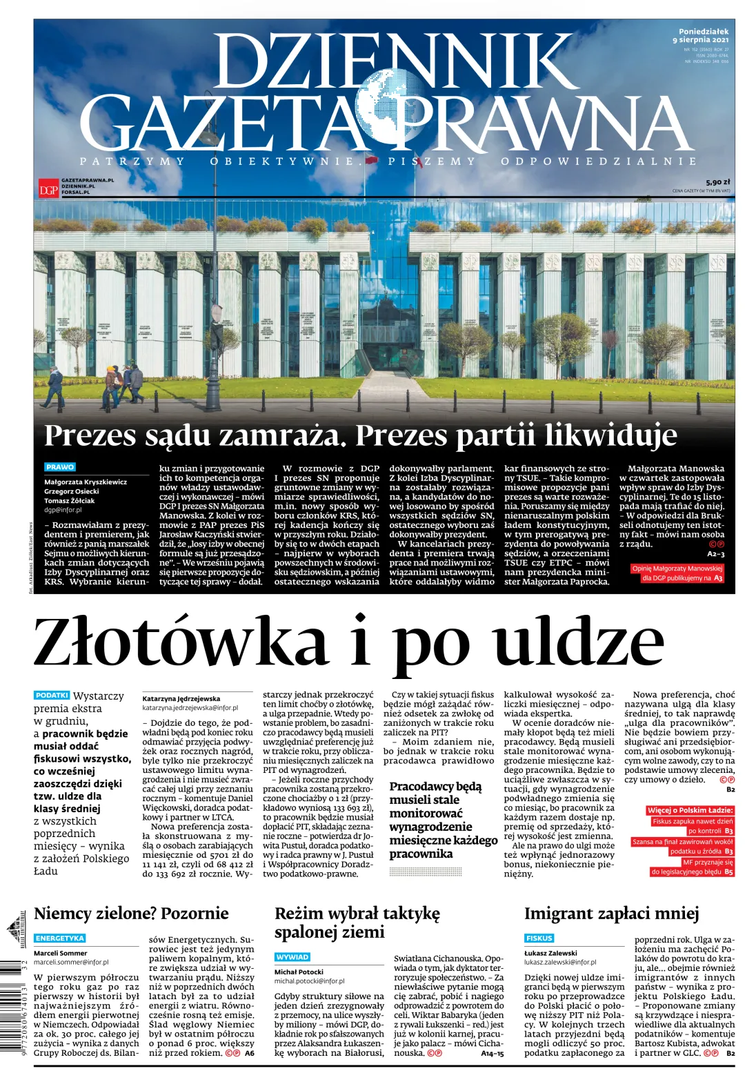 PIERWSZA STRONA DGP