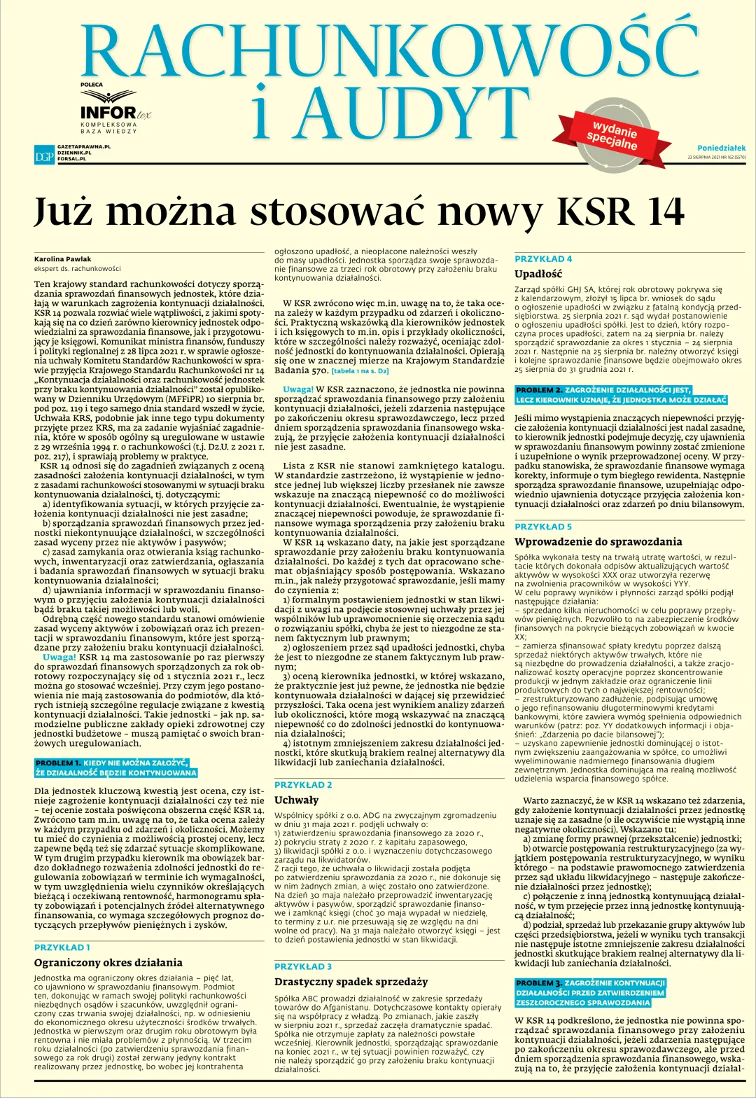 RACHUNKOWOŚĆ I AUDYT