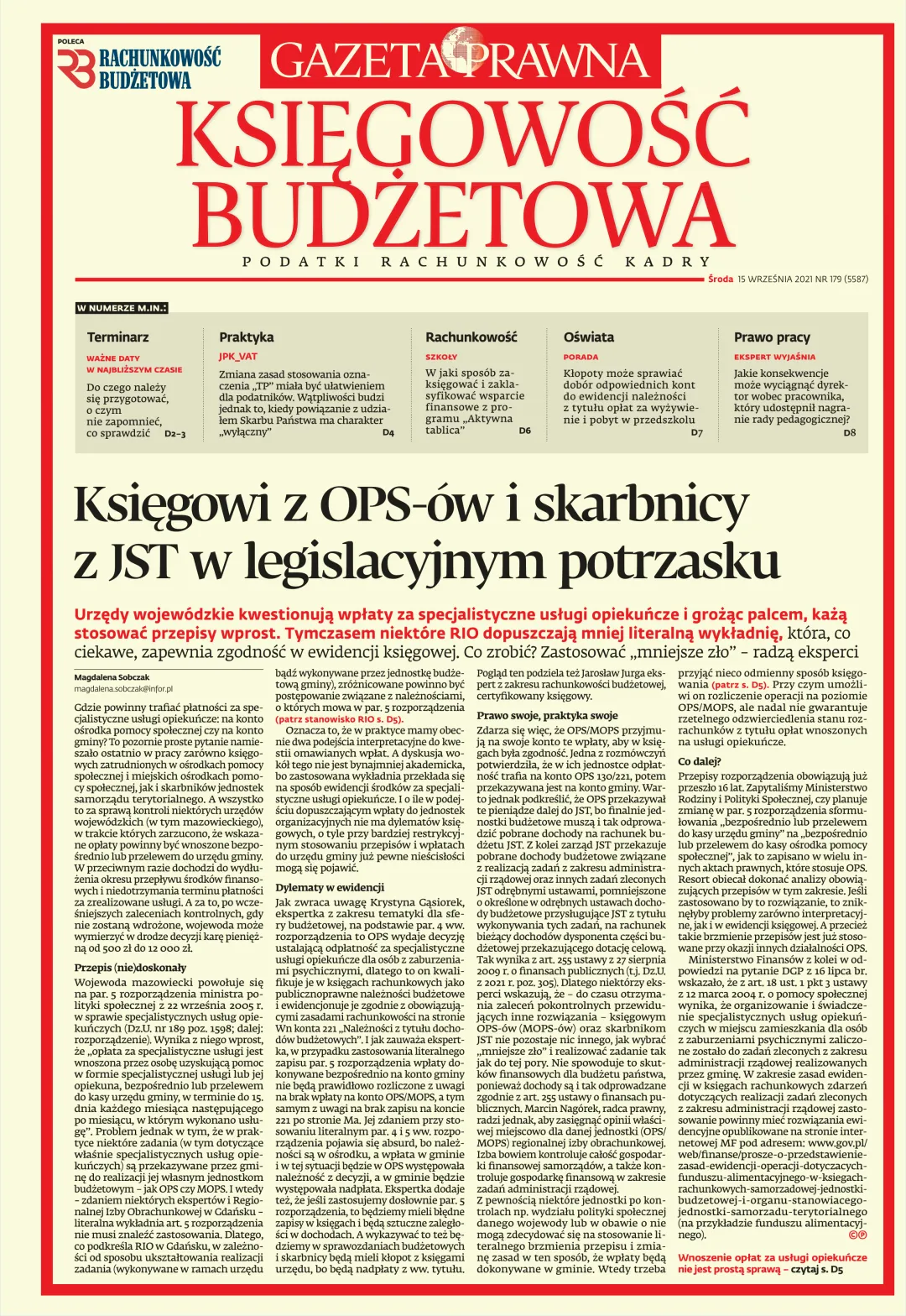 KSIĘGOWOŚĆ BUDŻETOWA