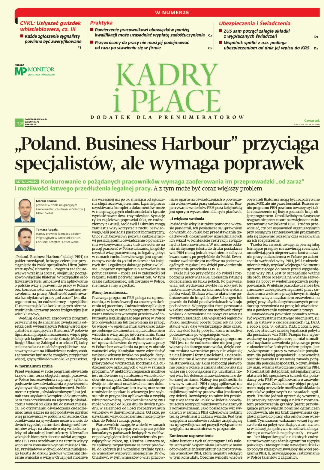 KADRY I PŁACE